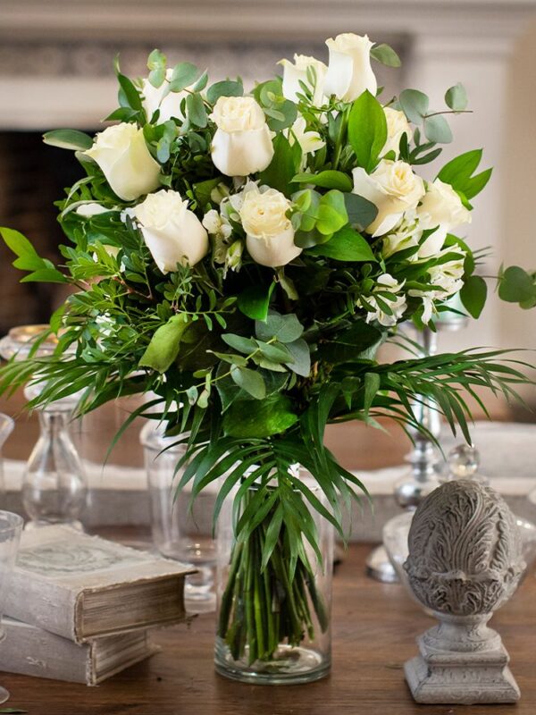 ramo rosas blancas